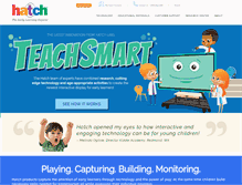 Tablet Screenshot of hatchearlychildhood.com
